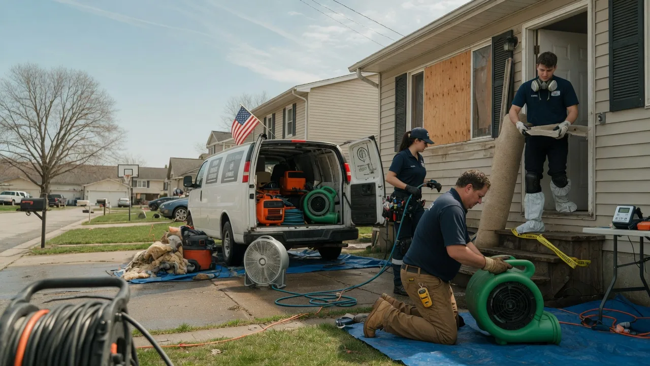 Water Damage Restoration in Webster, PA near me